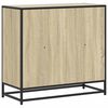 vidaXL Libreria Rovere Sonoma 80,5x35x76 cm in Legno Multistrato