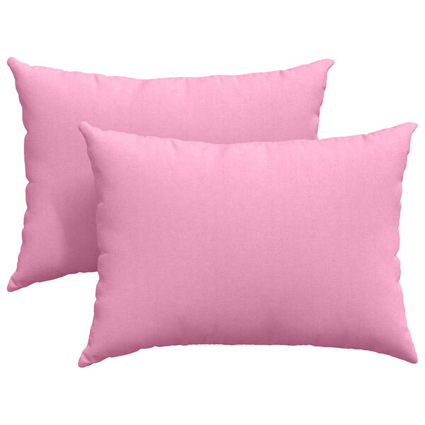 vidaXL Cuscini da Divano 2 pcs Rosa 70 x 50 cm Tessuto