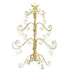 vidaXL Albero di Natale in metallo Oro 61 cm