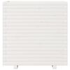 vidaXL Fioriera da Giardino Bianca 70x40x72,5cm Legno Massello di Pino