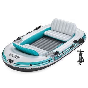 Bestway Gommone gonfiabile Grigio e Bianco 3,15 x 1,65 m PVC