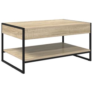 vidaXL Tavolino da salotto Sonoma 80 x 50 x 40 cm Legno multistrato