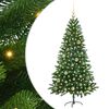 vidaXL Albero di Natale con 150 LED con supporto Verde 150 cm PE