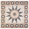 vidaXL Piastrelle in mosaico con motivo a fiore Multicolore