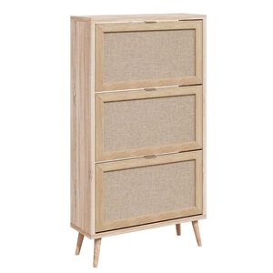 Finori Scarpiera Bali 49A Rovere Sonoma con Stampa Canna
