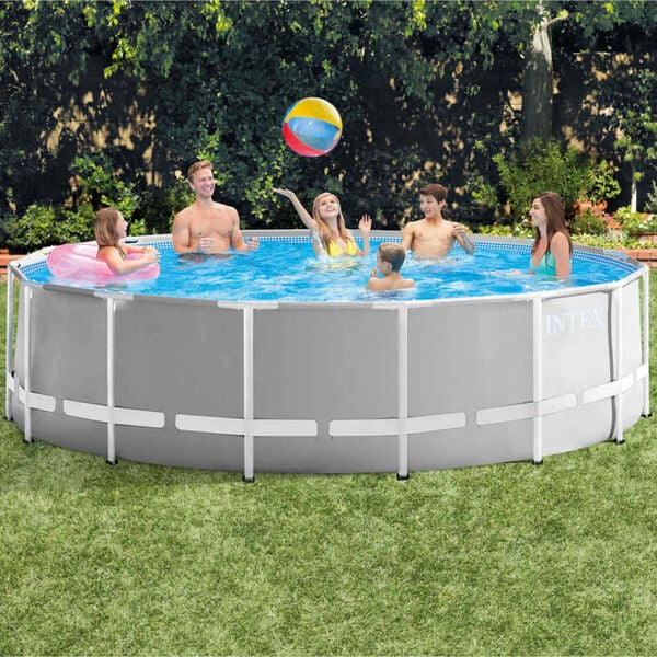 Intex Set Piscina Prism Frame 457x122 cm