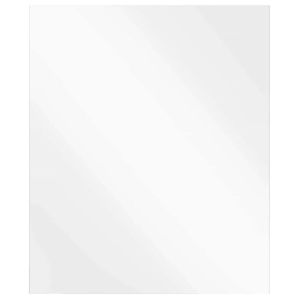 vidaXL Specchio da parete Rettangolare 50 x 60 cm vetro temperato