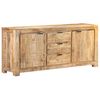 vidaXL Credenza 175x40x75 cm in Legno di Mango Grezzo