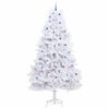 vidaXL Albero di Natale Artificiale con Rami Pieghevoli Bianco 300 cm