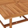 vidaXL Tavolo da Giardino 120x120x75 cm in Legno Massello di Teak