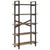 vidaXL Libreria 5 livelli 100 x 33,5 x 178 cm Legno ingegnerizzato