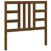 vidaXL Testiera per Letto Ambra 106x4x100 cm in Legno Massello di Pino
