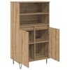 vidaXL Credenza Marrone 60 x 36 x 110 cm Legno multistrato