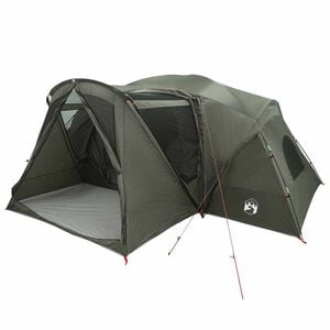 vidaXL Tenda a capanna con copertura impermeabile 10 persona