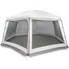 vidaXL Tenda da piscina con Patta Rimovibile&Pareti in Rete 618x532 cm