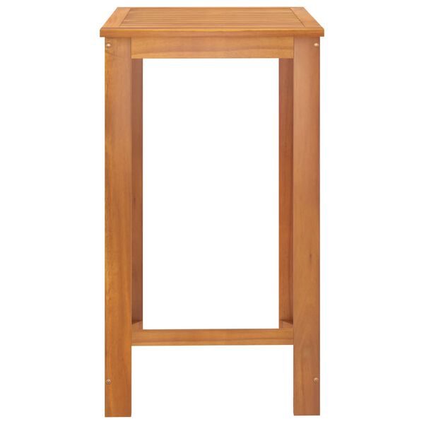 vidaXL Set da Bar per Giardino 9 pz in Legno Massello di Acacia