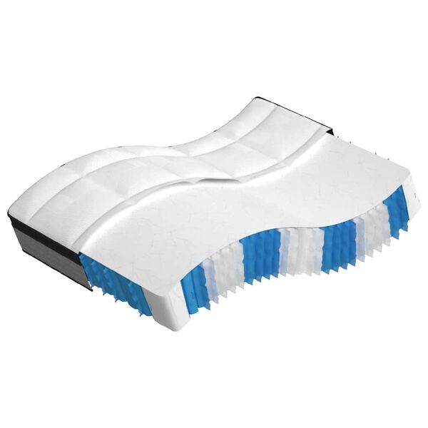 vidaXL Materasso a Molle Insacchettate Medio Plus 140x200 cm