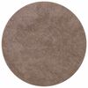 vidaXL Tappeto Shaggy Antiscivolo Marrone 160 x 160 cm PP