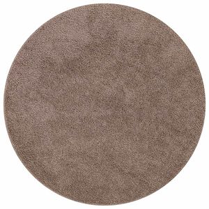 vidaXL Tappeto Shaggy Antiscivolo Marrone 160 x 160 cm PP