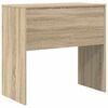 vidaXL Scrivania rovere sonoma 80 x 40 x 76 cm Legno multistrato