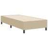vidaXL Struttura letto piattaforma Grigio Verde 100 x 200 cm Tessuto