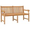 vidaXL Panca da Giardino 150 cm in Legno Massello di Teak