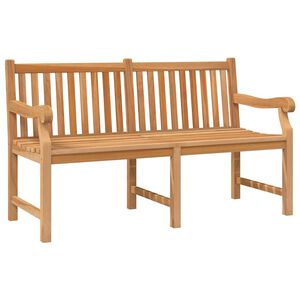 vidaXL Panca da Giardino 150 cm in Legno Massello di Teak