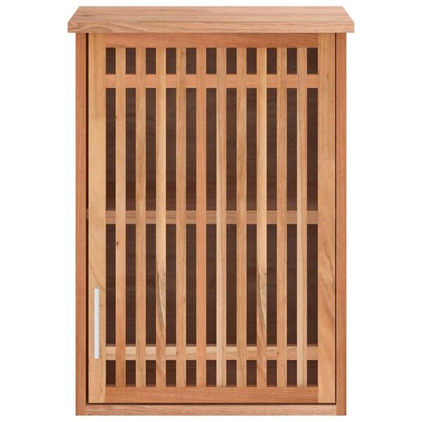 vidaXL Armadietto da Bagno a Parete 42x23x60 cm Legno Massello di Noce