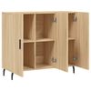 vidaXL Credenza Rovere Sonoma 90x34x80 cm in Legno Multistrato