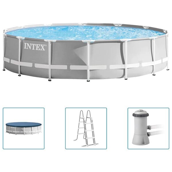 Intex Set Piscina Prism Frame Premium 427x107 cm