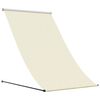 vidaXL Tenda da Sole Retrattile Crema 150x150 cm in Tessuto e Acciaio