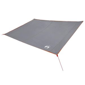 vidaXL Tarp resistente all'acqua persona Grigio e arancione