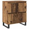 vidaXL Credenza 3 pcs Legno vecchio 60 x 35 x 70 cm