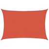 vidaXL Vela Parasole 160 g/m&sup2; Terracotta 2,5x4 m in HDPE