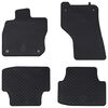 vidaXL Tappetino per Auto 4 pz adatto per VW GOLF VIII Variant 2020-