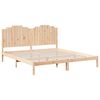 vidaXL Giroletto Extra Lungo senza Materasso 180x210 cm Legno Massello