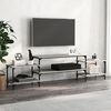 vidaXL Mobile Porta TV Grigio Sonoma 197x35x52 cm in Legno Multistrato