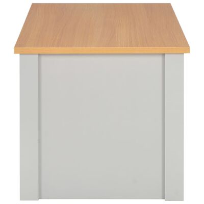 vidaXL Tavolino da Salotto Grigio 105x47x42 cm