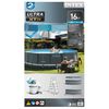 Intex Set Piscina Rotonda con Telaio Ultra XTR 488x122 cm