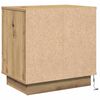 vidaXL Armadio da Notte Rovere artigianale 50 x 34,5 x 50 cm.