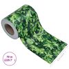 vidaXL Recinzione Frangivento da Giardino PVC 70x0,19 m Verde
