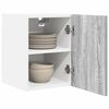 vidaXL Armadio pensile 2 pcs Grigio Sonoma e Bianco 30 x 31 x 40 cm