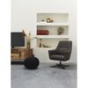 LABEL51 Pouf a Maglia in Cotone M Nero