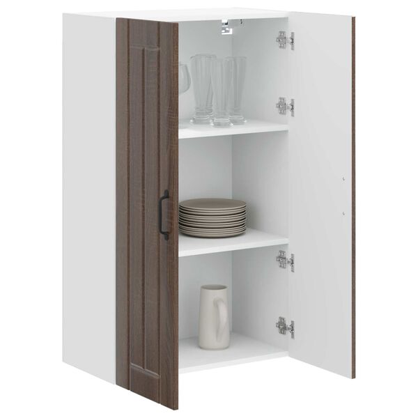 vidaXL Mobile da cucina Rovere Marrone 60 x 31 x 100 cm