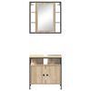 vidaXL Set di mobili per il bagno 2 pcs Marrone 60 x 30 x 60 cm