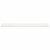 vidaXL Mensola sospesa 2 pcs Bianco 60 x 8,5 x 2,5 cm Acciaio