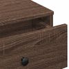 vidaXL Tavolino da Salotto Rovere Marrone 60x45x31cm Legno Multistrato