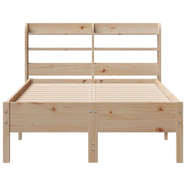vidaXL Letto senza Materasso 90x200 cm in Legno Massello di Pino