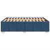 vidaXL Giroletto senza Materasso Blu 140x190 cm in Tessuto