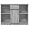 vidaXL Credenza con Cassetto Grigio Sonoma 101x35x76 cm in Truciolato
